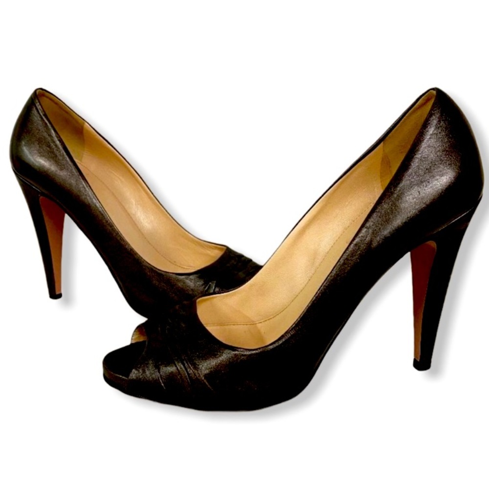 Prada Peep Toe Heels